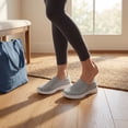 thumbnail image 4 of BLISSFUL STEP Casual Slip-on Shoes Quick Dry Lightweight Breathable Unisex Shoes Grey 5, 4 of 5