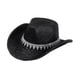 thumbnail image 1 of Accesorios para sombreros de vaquero, tocados, diseño vintage, sombrero de vaquera para festivales, cosplay. Negro, 1 of 9