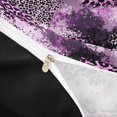 thumbnail image 4 of Homewish Purple Leopard Print Duvet Cover Queen,Animal Theme Queen Bedding,Black Reversible,3pcs,1 Duvet Cover and 2 Pillowcases, 4 of 6