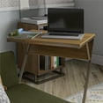 thumbnail image 2 of Novogratz Regal Laptop Couch Desk &amp; Accent Table, Walnut, 2 of 16