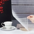thumbnail image 4 of Window Privacy Film Stripe Patterns Window Frosting Film UV Blocking Window Sticker for DIY Making, 4 of 7