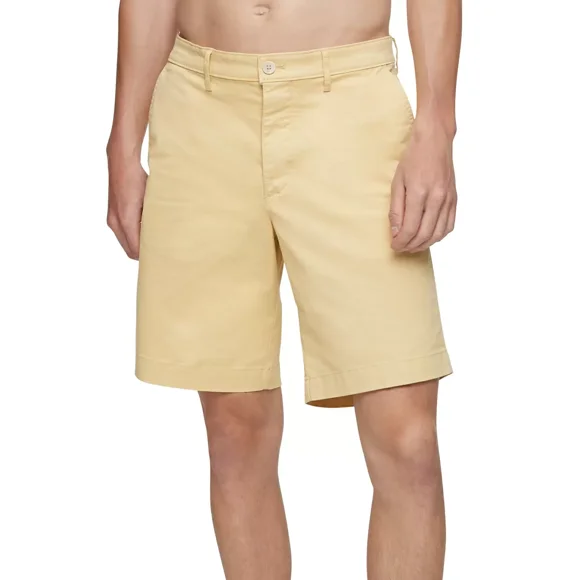 Calvin Klein Men’s Chino Shorts, Butter, 40 REG