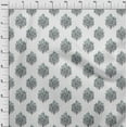 thumbnail image 3 of oneOone Georgette Viscose Fabric Leaves|Floral & Paisley Block Print Sewing Fabric BTY 42 Inch Wide, 3 of 4