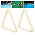 thumbnail image 1 of Billiard Ball Frame, ABS Snooker Ball Rack Scratch Resistance White 2Pcs Retro  For 5.25cm, 1 of 8