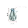 thumbnail image 4 of Florero de estilo nórdico Decoración Plantas Arreglo Maceta Contenedor de flores geométricas de plástico 3505 kenally HA001856-06, 4 of 6