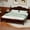 Walnut, variant on LFSLJJMY King Size Platform Bed Frame with Retro Wave Headboard, Wooden Slat Support, No Box Spring Needed, Easy Assembly, Sturdy Structure ,Bedroom Furniture with Classic Vintage Design,White