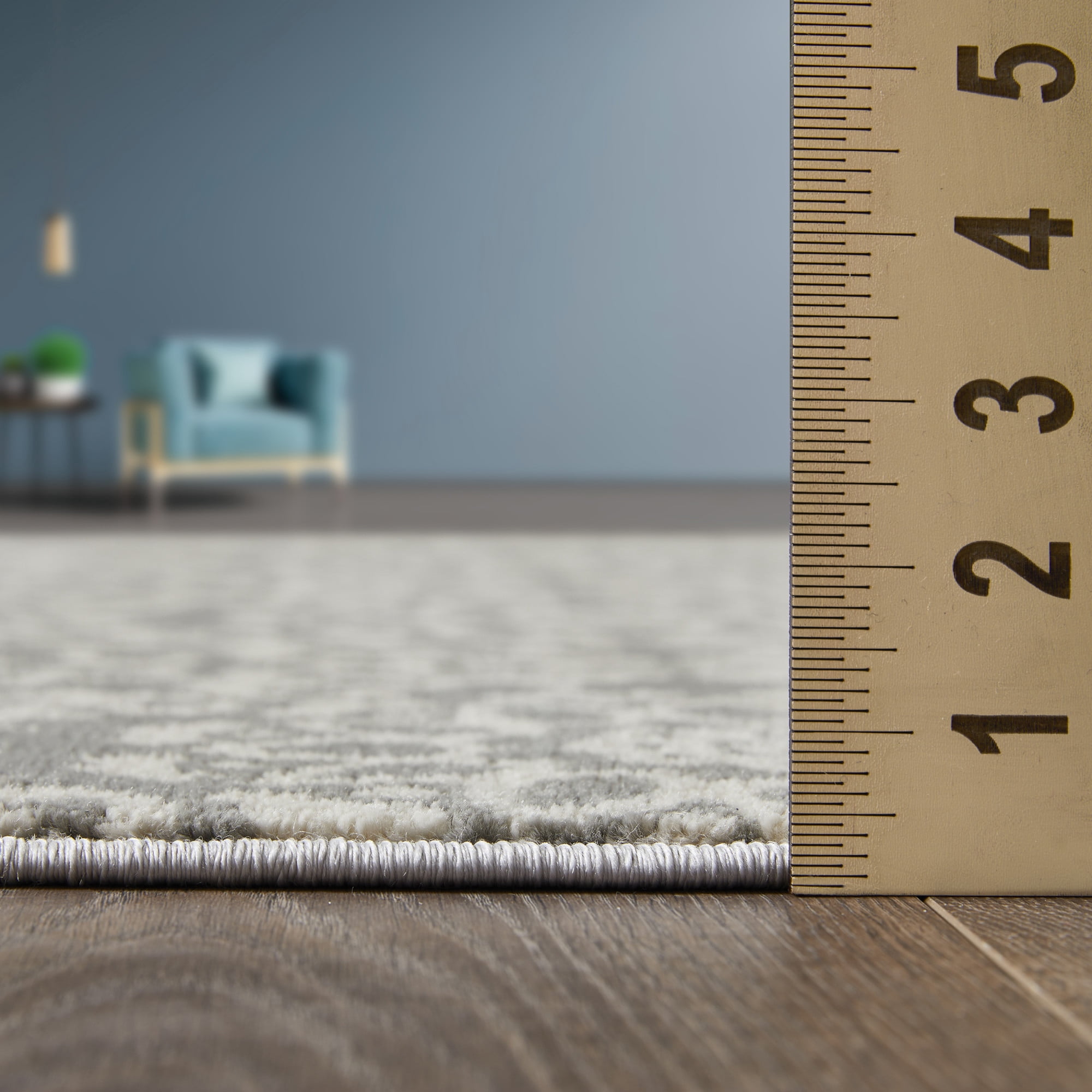 Loomaknoti Celena Alizia 9' x 12' Beige Floral Indoor Polypropylene Area rug