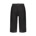 thumbnail image 7 of HAJWOH Women Summer Pull On Linen Bermuda Shorts Knee Length Gauze Beach Capris with Pockets, 7 of 7