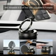 thumbnail image 3 of Vacuum Magnetic Car Phone Mount - 360 °   Rotatable, Dual-Axis Adjustable Suction Cup Holder for Dashboard/Windshield/Surface, 3 of 10