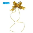thumbnail image 3 of Unique Bargains 2 Inch Pull Bows Present Wrapping String Bows Ribbon Decorative Bow Tie Yellow 40 Pack, 3 of 6