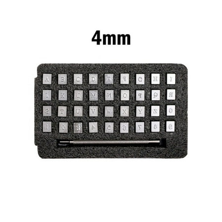 

Leather Stamping Tools Alphabet Letter Number 4mm 6mm Steel Punch Craft Tools