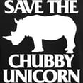 thumbnail image 3 of CafePress - Save The Chubby Unicorn Women's Dark Pajamas - Women's Short Sleeve Print T-Shirt and Pants Dark Cotton Pajama Set, 3 of 7