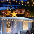 thumbnail image 6 of PRESENCE 24 Pcs White Pathway Christmas Lights, C9 LED Christmas Pathway Stake Lights Include 4 Spare Bulbs, Christmas Pathway Lights Outdoor Backyard Lawn Garden Decorations, 6 of 9