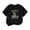 Black, variant on MANHUJI Ropa Para Niñas Little Children And Big Kids Long Live The Cowglrls Cartoon Print Boys And Girls Tops Short Sleeved T Shirts 4-5T Girls Clothes Boys T Shirts Size 8 (Gray,6T)
