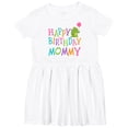 thumbnail image 3 of Inktastic Happy Birthday Mommy Party Girls Toddler Dress, 3 of 5