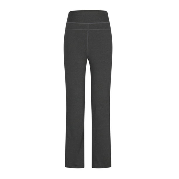 Yoga Pants for Women Tummy Control Straight Leg Solid Lightweight Pants  Trousers Hiking Joggers Gym Workout Pants