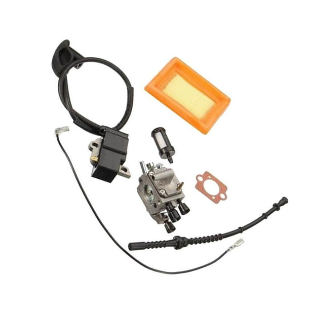 Injueey Carburador Carb Part para FS120 FS200 FS250 Lawn Mower Strimmer Iluminación y accesorios Tipo 7