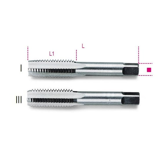 Beta Tools USA 004330225 433 22 x 1.5 mm. Fine Pitch Hand Tap