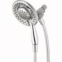 4-Setting In2ition 2-in-1 Dual Shower Head with HandHeld Spray Detachable Shower Head with Hose Showerhead 1.75 GPM Flow Rate 75486C