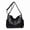 Black, variant on Large Crossbody Bags for Women Soft Leather Shoulder Bag Ladies Shoulder Handbags Purse and Wallet Set Totes Hobo Purses, Large Capacity Soft Leather Bag
