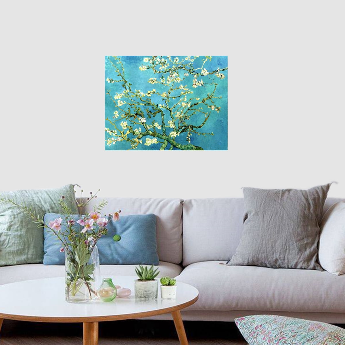 4 Packs 5D Diamond Painting Kits Van Gogh's Famous Paintings Collection Full Drill Diamond Painting Wall Diamond Dots Decor DIY(30x40cm/12x16in)