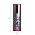 thumbnail image 4 of Rizador De Piel Rizador de pelo automático inalámbrico, rizador de pelo LCD, máquina de pelo rizado Cuidado Belleza, 4 of 5
