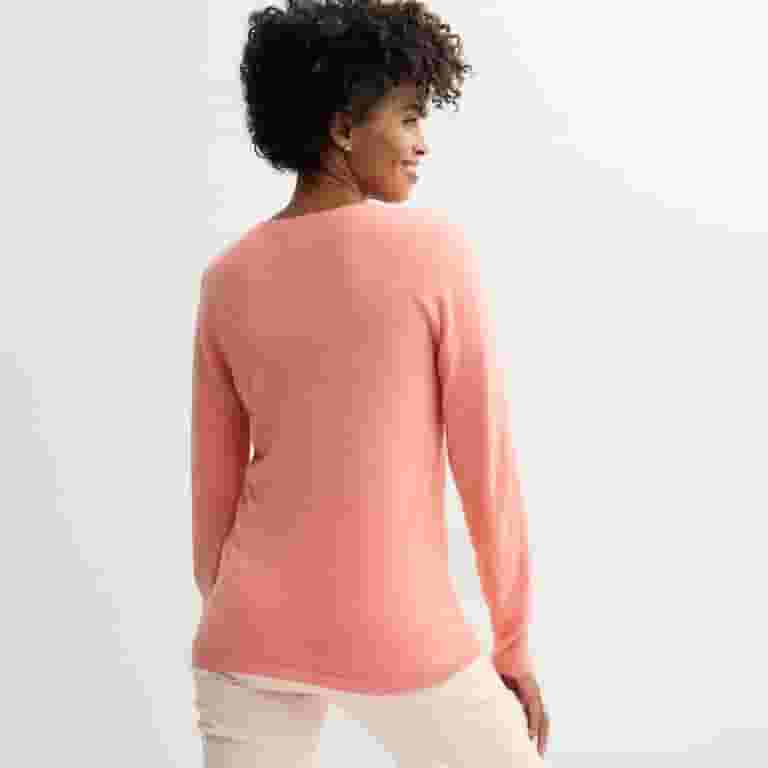 Plus Size Croft & Barrow® Knit Crewneck Sweater Plus Size Croft & Barrow® Knit Crewneck Sweater