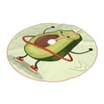 thumbnail image 2 of Kll Cute Avocado Doing Exercise Christmas Tree Skirt 30",Party Decorations Farmhouse For Christmas Decorations Holiday Party, 2 of 8