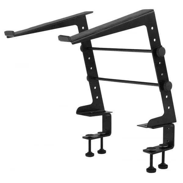 mr. dj lts-109si dj laptop stand for musical instruments reading (silver)