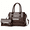 Coffee, variant on Women's Bold Red Stylish & Unique Faux Crocodile Pattern Bag - 2-in-1 Handheld & Crossbody, with Mini Coin Purse, Versatile for Shopping & Dates, Eye-Catching