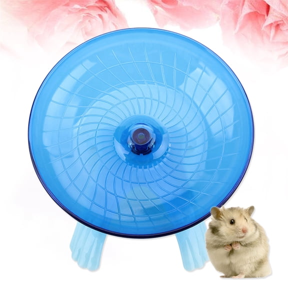 GAXIRE Small Pet Exercise Wheel Flying Saucer Hamster Running Disk for Hamsters, Mice, Gerbils and Other Small Animals
