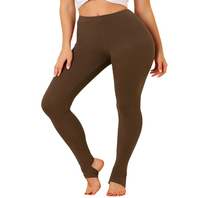 Pantalon d'Étrier de Yoga de Gym pour Femmes, Uni, Doux, à Taille Élastique
