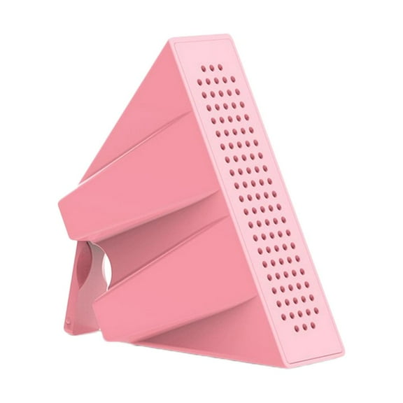 WHAMVOX Plastic Mobile Phone Holder Multifunctional Phone Amplifier Stand Portable Sound Louder Cell Phone Table Stand (Black)