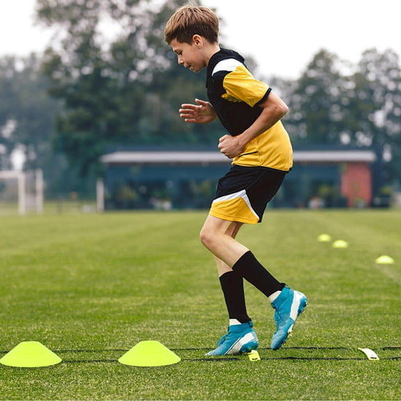 RENACLIPY Soccer Training Cones for Agility, Speed, and Skill Development - , Lightweight, and Portable Set