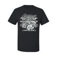 thumbnail image 2 of Wild Bobby, Greaser Outlaw Hot Rod Gambling Mechanic Pop Culture Men's Graphic T-Shirt, Black, Small, 2 of 3