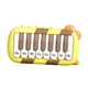 thumbnail image 3 of Piano de juguete para bebé, juguete Musical para bebé, viaje, educación temprana, Piano de bolsillo para educación temprana, juguete musical iluminado amarillo, 3 of 9