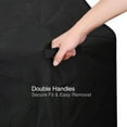 thumbnail image 4 of 70"Heavy Duty 600D BBQ Grill Cover Outdoor Waterproof Barbecue Cover for Weber, Brinkmann, Charmglow, Jennair, Uniflame, Lowes Black, 4 of 7