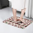 thumbnail image 4 of Multicolor Christmas Camping Flannel Non Slip Door Rugs,Washable Door Mats Indoor,Decorative Door Mats,Dirt-Resistant and Absorbent Doormat for Entrance,Bedroom,Kitchen,Bathroom,31.5"x17", 4 of 4