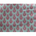 thumbnail image 4 of oneOone Georgette Viscose Fabric Floral Block Printed Craft Fabric BTY 42 Inch Wide, 4 of 4