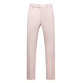 thumbnail image 2 of Men's Business Casual Zipper Pockets Lightweight Skinny Suit Pants Solid, 2 of 4