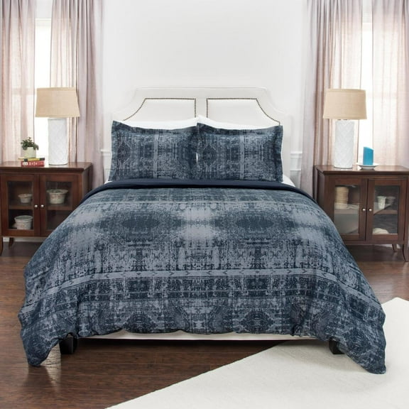 Rizzy Home 98" x 98" Duvet