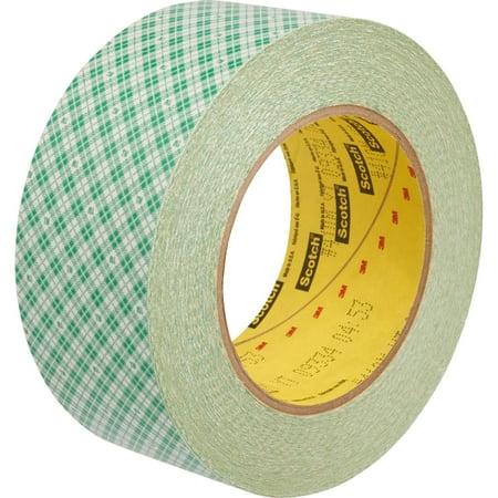 

3M Double-Coated Paper Tape 36 yd Length x 2 Width 6 mil Thickness 3 Core Kraft Rubber Backing 1 / Roll Natural