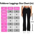 thumbnail image 6 of Sweet Hearts 3-Pack Flare Leggings for Women- Foldover Flared Yoga Pants for Women Clothing Made in USA, 6 of 6