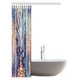 thumbnail image 2 of MYPOP Fruit Pineapple Decor Shower Curtain, Summer Themed Tropical Golden Pineapple Shine Fashion Bathroom Shower Curtain 48 By 72 Inches, 2 of 2