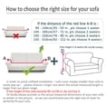 thumbnail image 3 of PiccoCasa Stretch Sofa Cover  Slipcovers for 2 Seater, Chocolate, 3 of 7