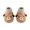 Khaki, variant on Newborn Baby Sock Booties Cute Animal Plush Elastic Cuff Slip On Shoes Soft Sole Boys Girls Indoor Crawling Footwear