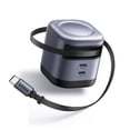 thumbnail image 1 of Cargador rápido USB C UGREEN Nexode de 45 W GaN de 3 puertos, 1 of 9