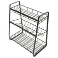 thumbnail image 3 of Countertop Organizer, 3 Tier Steel Mesh Countertop Spice Rack  For Bathroom, 3 of 8
