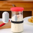 thumbnail image 4 of Kit De Inicio De Masa Madre, Tarro De Inicio De Masa Madre Reutilizable Con Apertura En Forma De Embudo Multiusos De 1200 Ml Para Cocina, 4 of 7
