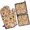 Fall Pumpkins Sunflowers Autumn Pattern, variant on Red Truck with Fall Pumpkins Pattern Kitchen Oven Mitt and Pot Holder Sets 2 Pcs for Baking, Cooking and Grilling, Heat Resistant Up To 392 °F